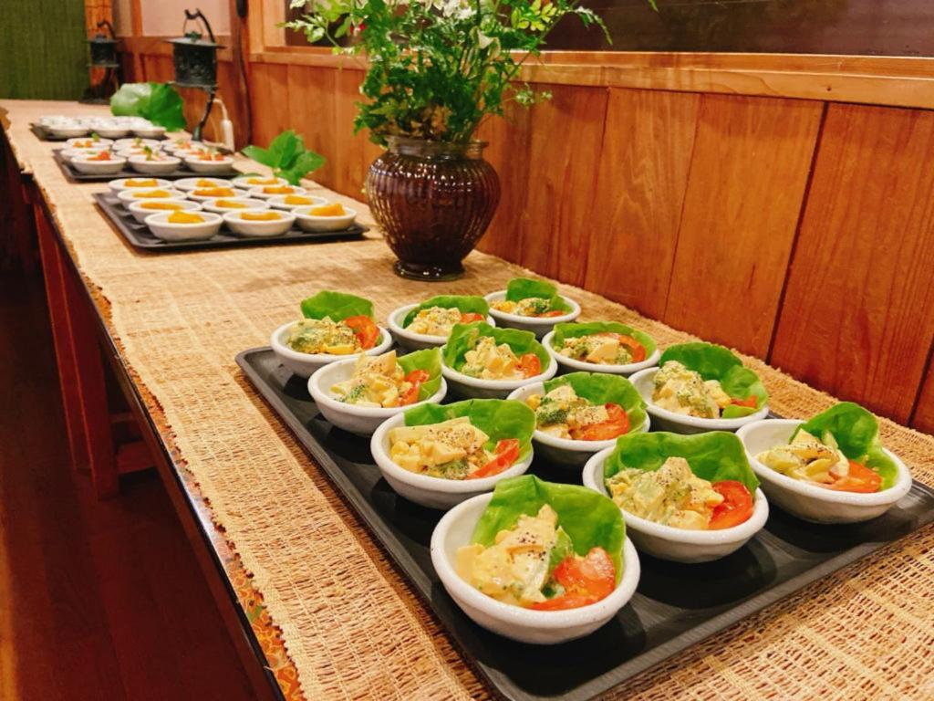 Ban-Ya Hot Spring Inn Yufu Eksteriør bilde
