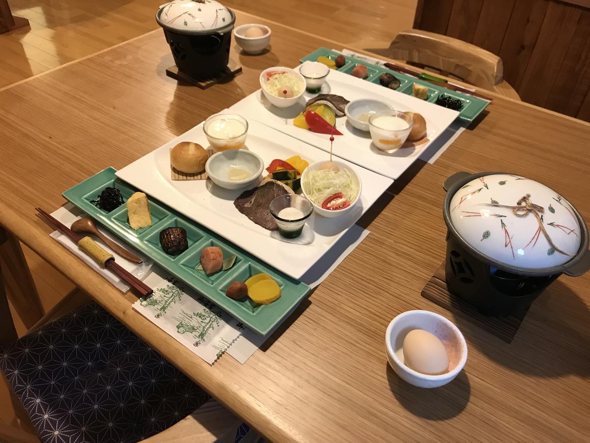 Ban-Ya Hot Spring Inn Yufu Eksteriør bilde